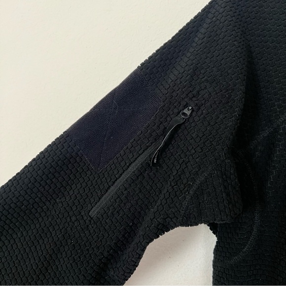 Helikon Tex Alpha Tactical Jacket Size M Black Grid Fleece - Picture 6 of 9